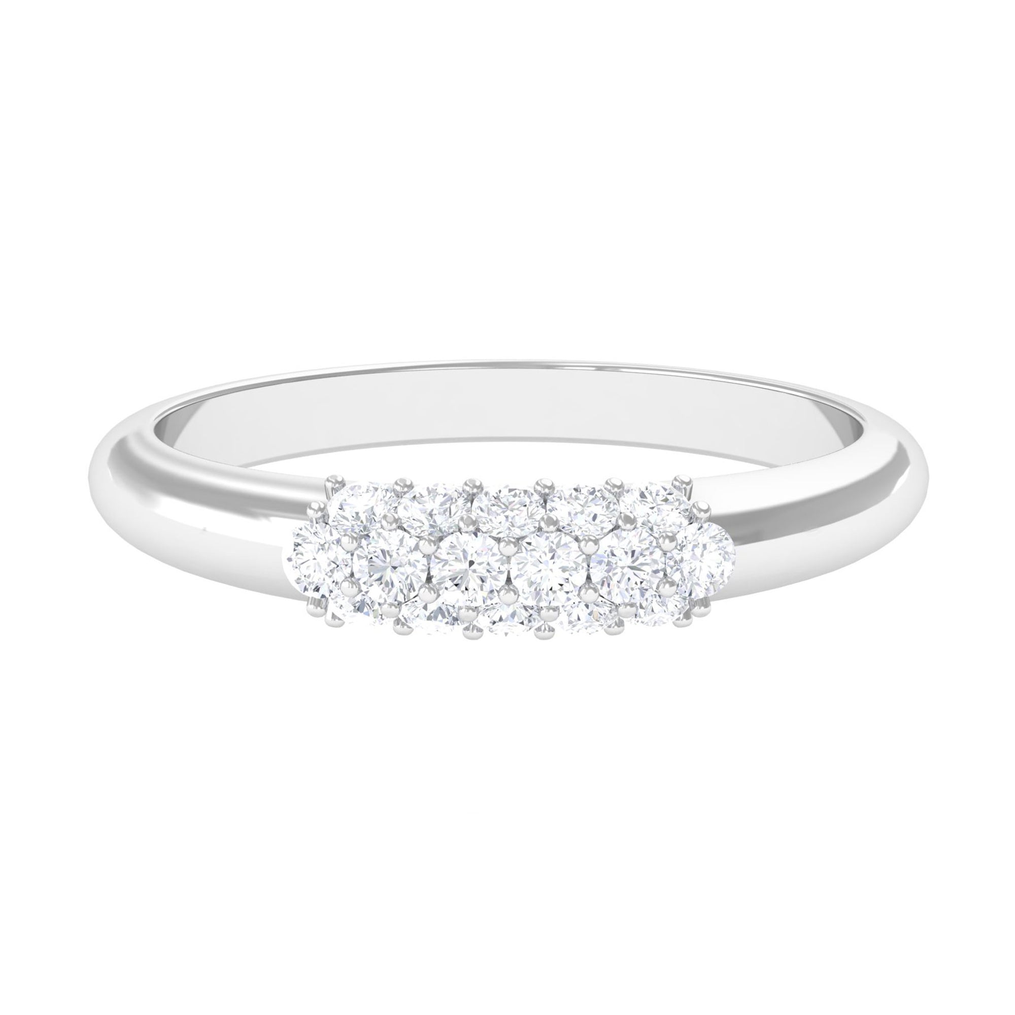 Sparkanite Jewels-Certified Moissanite Promise Ring