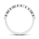 Moissanite Minimal Half Eternity Ring D-VS1 - Sparkanite Jewels