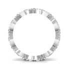 Sparkanite Jewels-Vintage Inspired Full Eternity Ring with Certified Moissanite