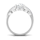 Classic Moissanite Bridal Ring Set D-VS1 - Sparkanite Jewels